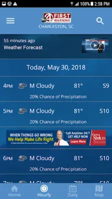 ABC News 4 Storm Tracker android App screenshot 2